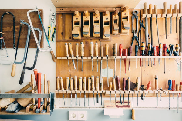 Gereedschap en essentiëlen collectie