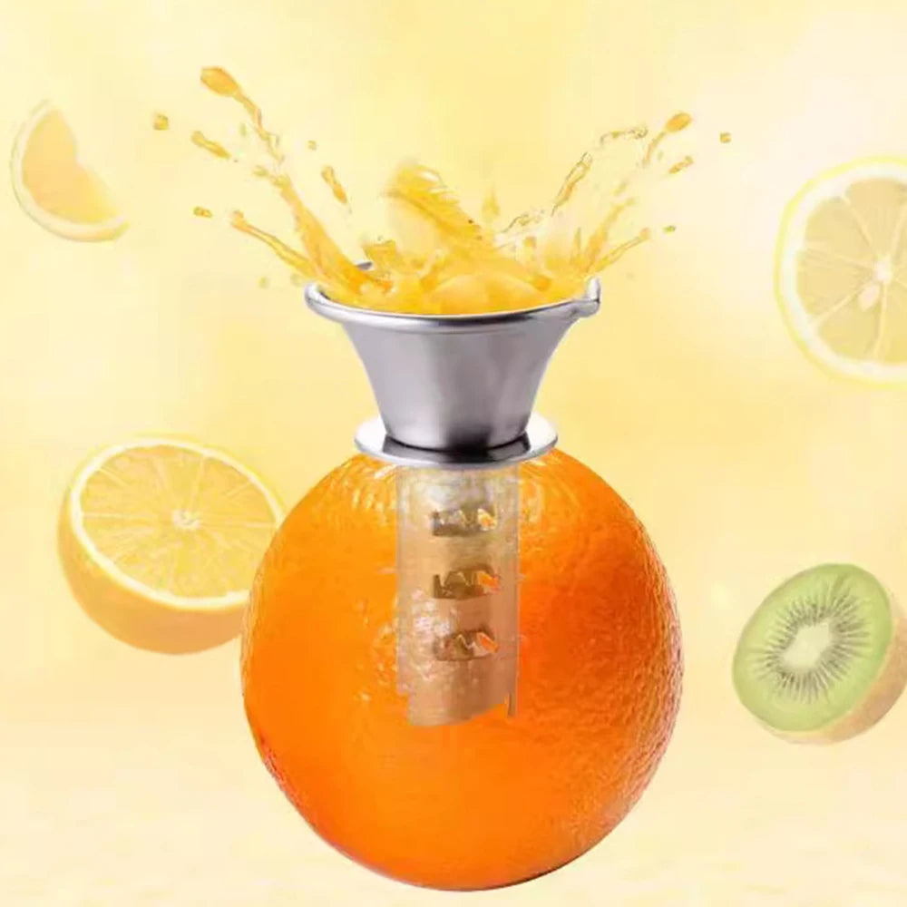 Premium Stainless Steel Lemon Squeezer – Effortless Citrus Juicer
