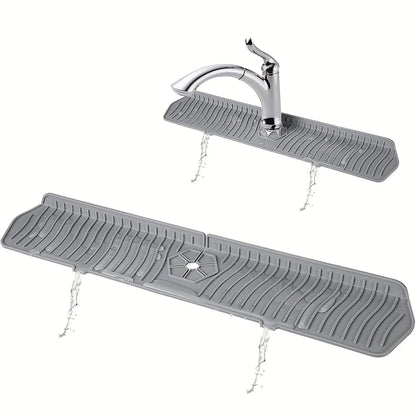 Silicone Sink Splash Guard - Flexible and Splash-Proof, Protection for Clean Countertops