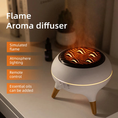 Dynamic Jellyfish Flame Aroma Diffuser — Ocean-Glow Scent Diffuser