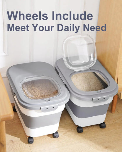 Large Capacity Collapsible Food Storage Container