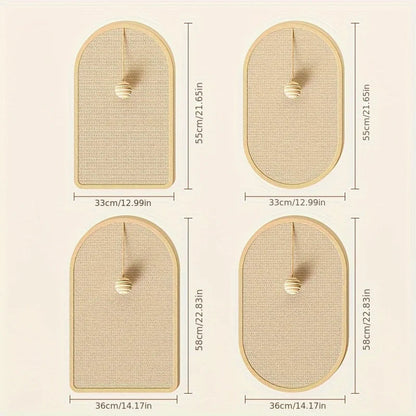 Sisal 3-in-1 Wandgemonteerde kattenkrabpad