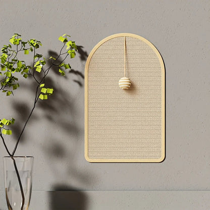 Sisal 3-in-1 Wandgemonteerde kattenkrabpad