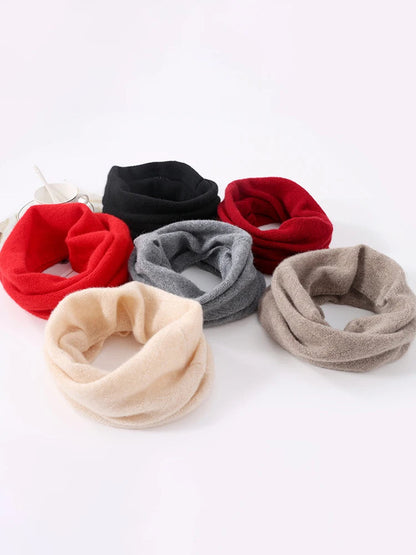 Cozy Merino Wool Face Mask and Winter Scarf Set