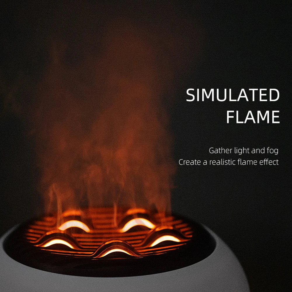 Dynamic Jellyfish Flame Aroma Diffuser — Ocean-Glow Scent Diffuser