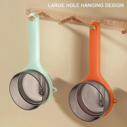 Ergonomisch schilmesje met antislip-handvat en ingebouwde opbergruimte