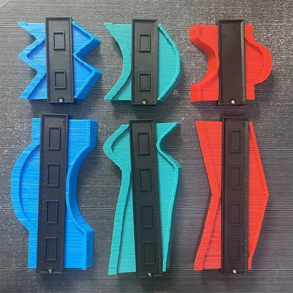 Professional Precision Contour Gauge for Woodworking and Construction