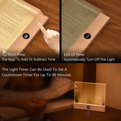 Strakke LED-nachtzicht plat-paneel leeslamp