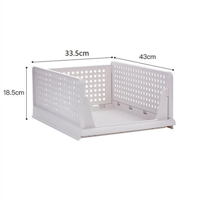 Stackable plastic drawer organizer for cabinets – Space-saving home storage solution
