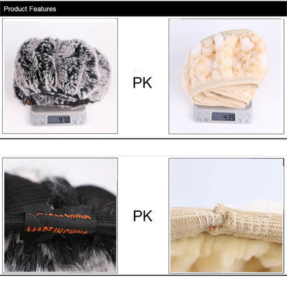 Knusse pluche winterse stuurhoes voor een warme, comfortabele rit