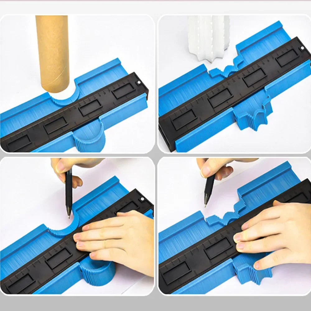 Professional Precision Contour Gauge for Woodworking and Construction