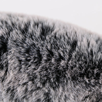 Knusse pluche winterse stuurhoes voor een warme, comfortabele rit