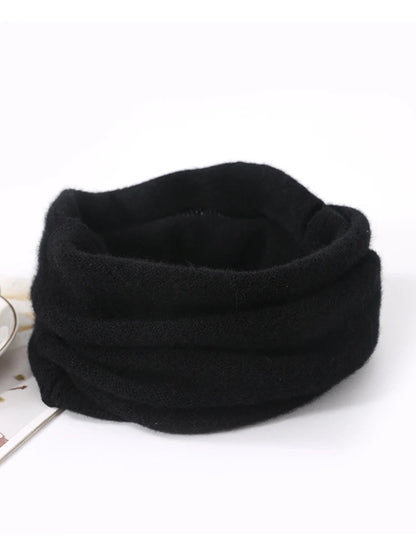 Cozy Merino Wool Face Mask and Winter Scarf Set