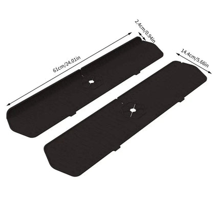 Silicone Sink Splash Guard - Flexible and Splash-Proof, Protection for Clean Countertops