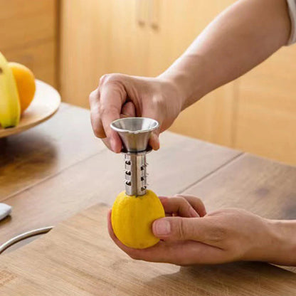 Premium Stainless Steel Lemon Squeezer – Effortless Citrus Juicer