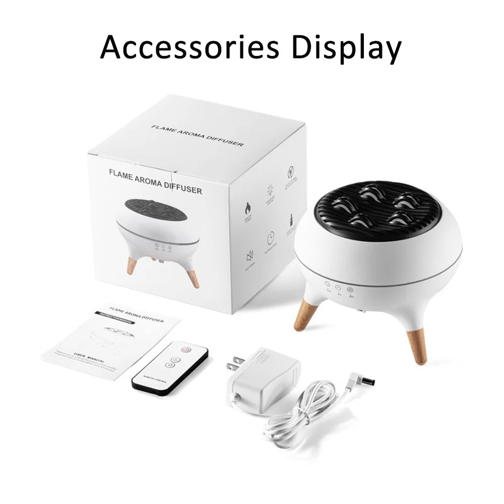 Dynamic Jellyfish Flame Aroma Diffuser — Ocean-Glow Scent Diffuser