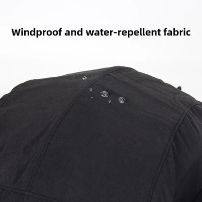 Snug winter bomber hat with earflaps for warmth and style
