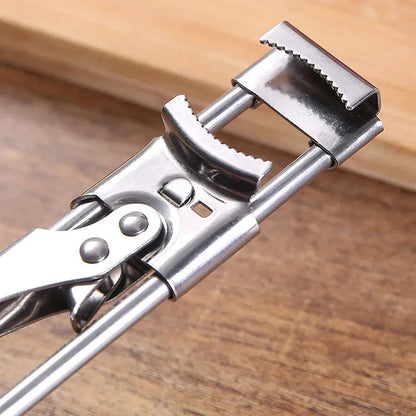 Premium Adjustable Stainless Steel Jar Opener - Versatile Multi-functional Kitchen Tool