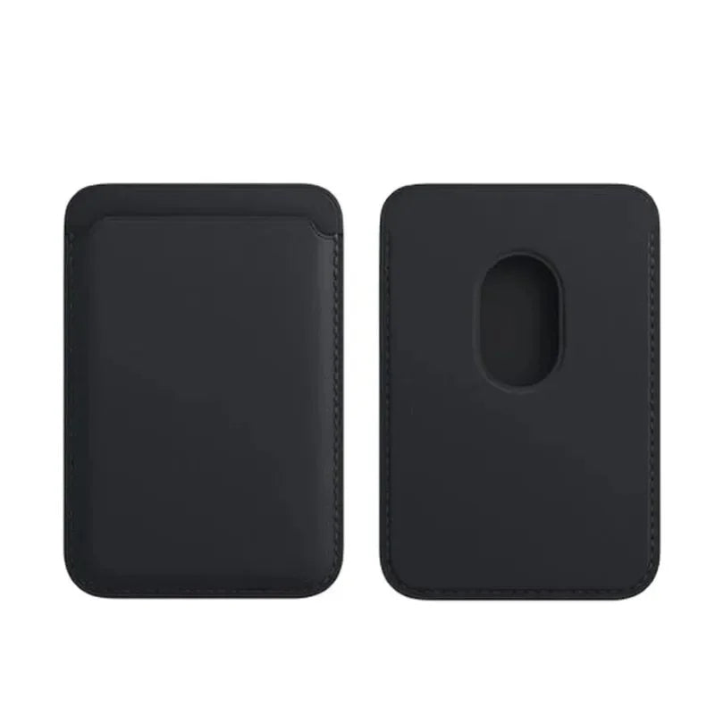 Slim Magnetic Leather Card Wallet for iPhone
