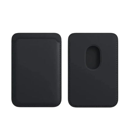 Slim Magnetic Leather Card Wallet for iPhone