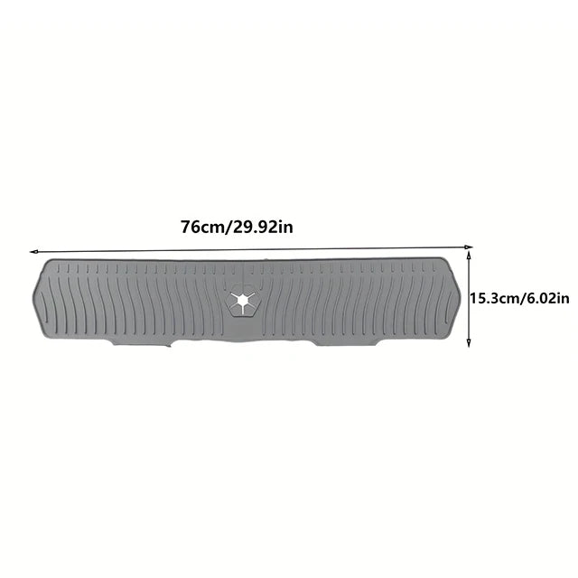 Silicone Sink Splash Guard - Flexible and Splash-Proof, Protection for Clean Countertops