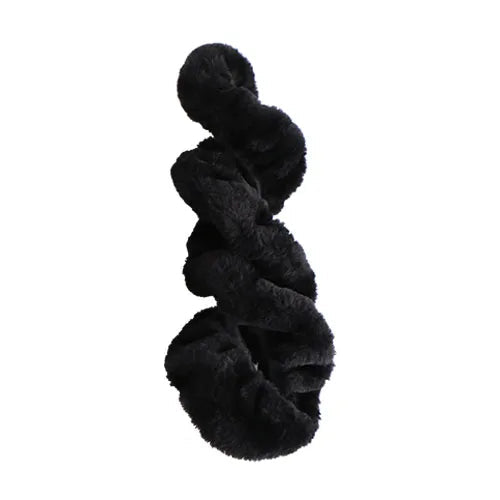 Knusse pluche winterse stuurhoes voor een warme, comfortabele rit