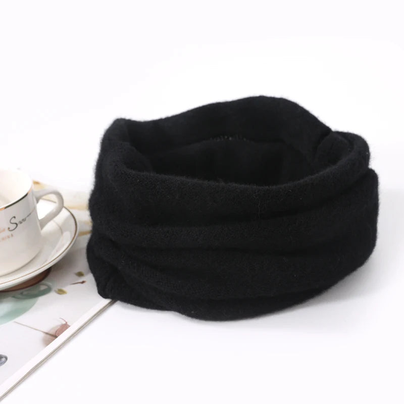 Cozy Merino Wool Face Mask and Winter Scarf Set