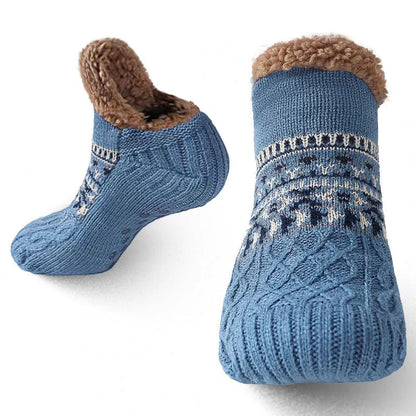 Cozy socks with a snowflake pattern for ultimate warmth