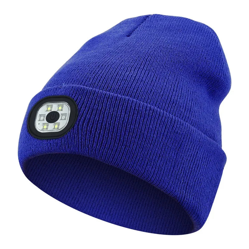 Rechargeable LED Hat for Winter – Light Up Your Winter