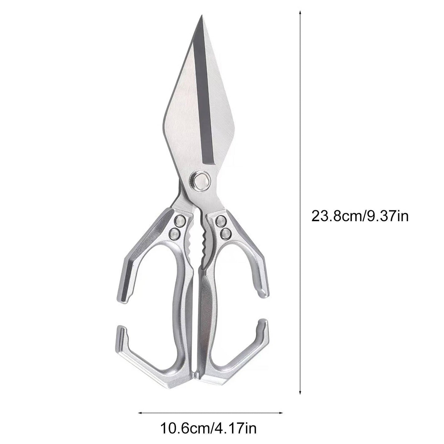 Premium Kitchen Shears - Versatile, Robust Scissors for Everyday Cooking