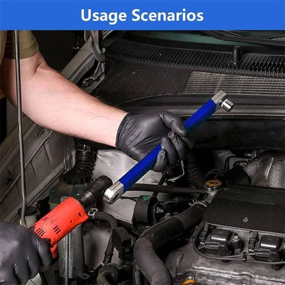 Extendable wrench for tight spaces