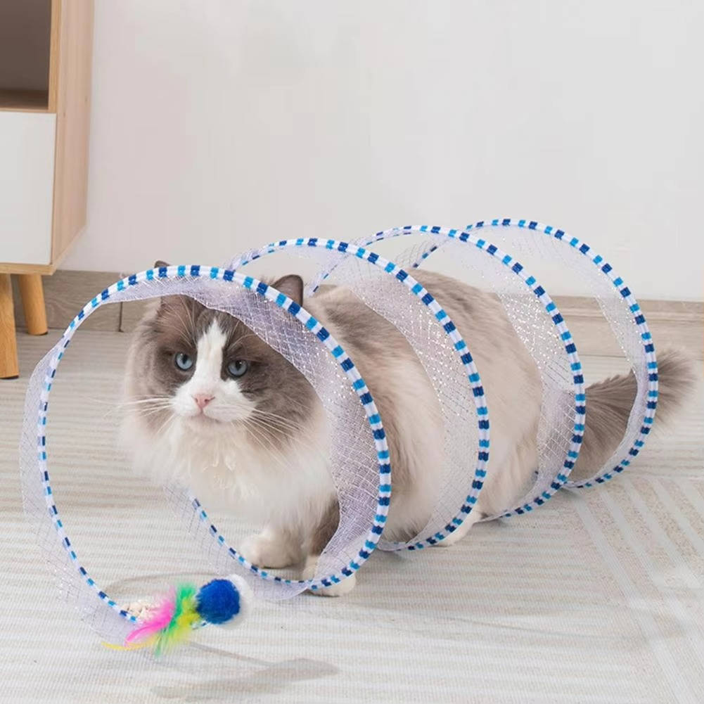 Interactieve kattenspeeltjes voor nieuwsgierige katten - Spring, Achtervolg en Speel