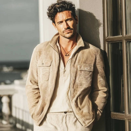 Classic men's corduroy jacket