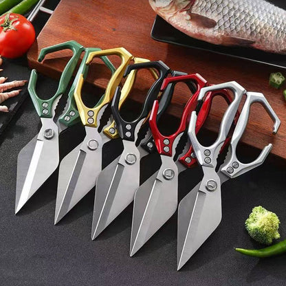 Premium Kitchen Shears - Versatile, Robust Scissors for Everyday Cooking
