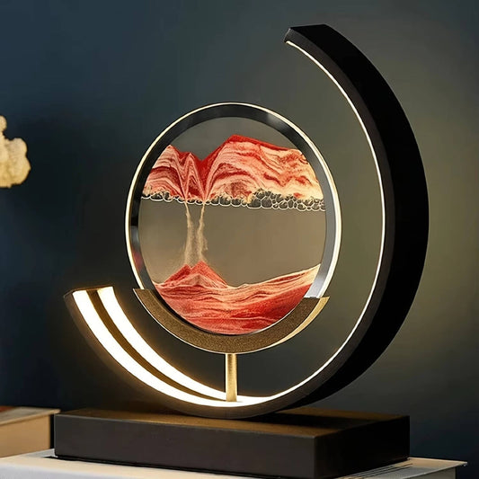 Kinetic Sand Art: Mesmerizing Moving Sand Display