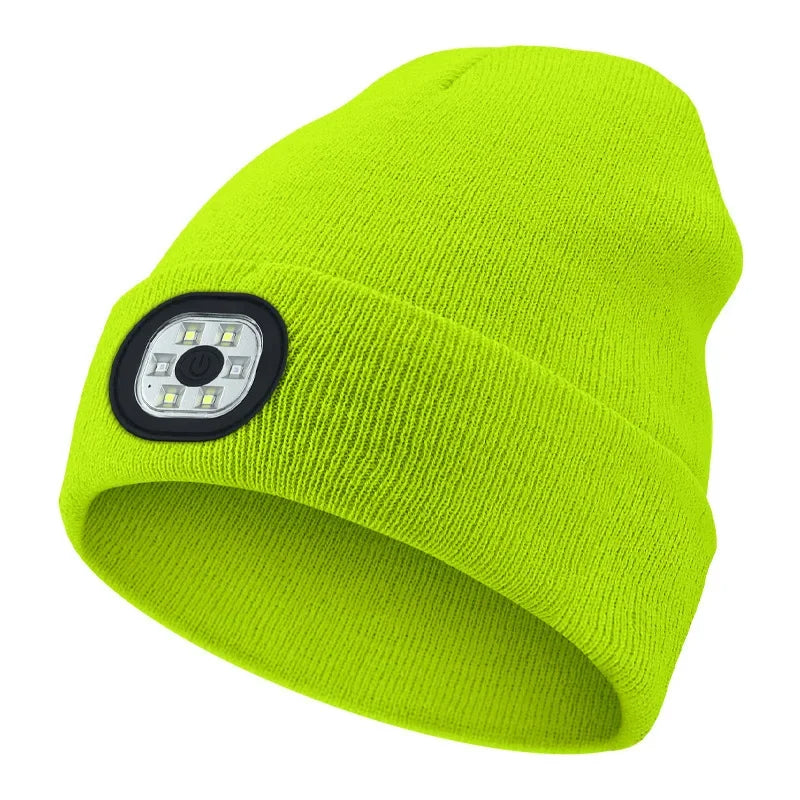 Rechargeable LED Hat for Winter – Light Up Your Winter