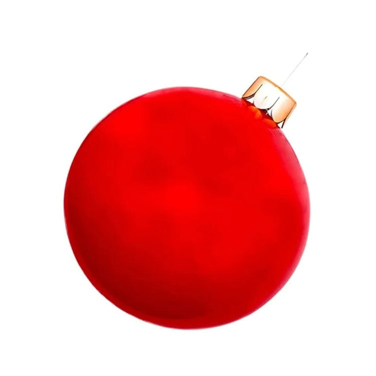 Festive Inflatable Christmas Ball Decoration – Bright and Eye-Catching Garden Decoration