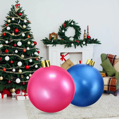 Festive Inflatable Christmas Ball Decoration – Bright and Eye-Catching Garden Decoration