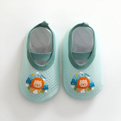 Schattige cartoon-achtige antislipschoenen voor baby's