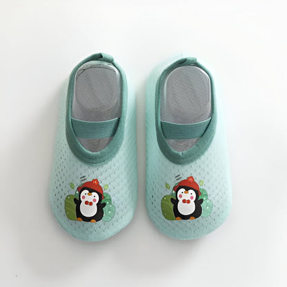 Schattige cartoon-achtige antislipschoenen voor baby's