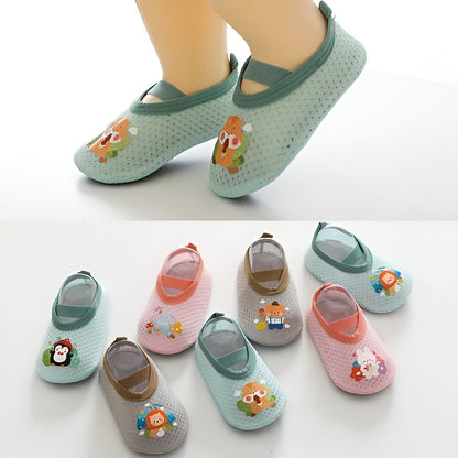 Schattige cartoon-achtige antislipschoenen voor baby's