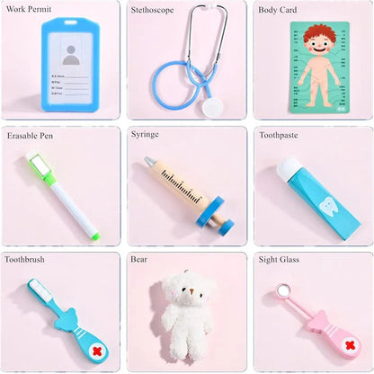 Junior tandarts-rollenspel-kit voor kinderen