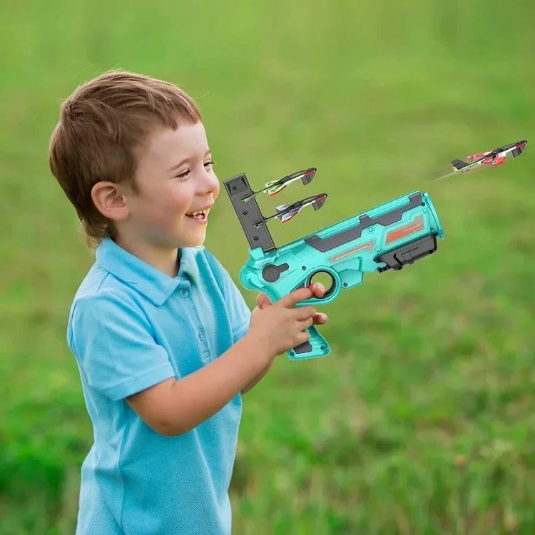 SkyGlider Deluxe Airplane Launcher Toy