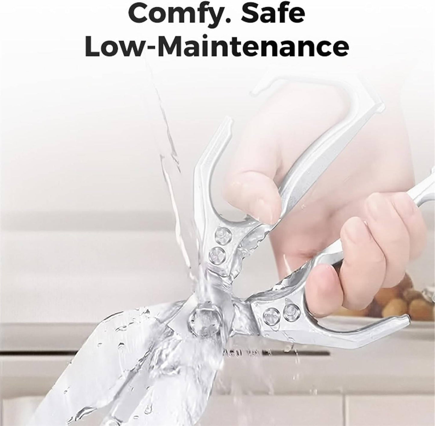 Premium Kitchen Shears - Versatile, Robust Scissors for Everyday Cooking