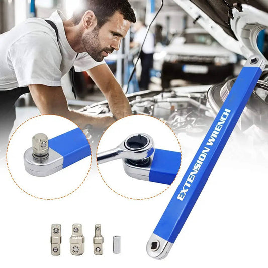 Extendable wrench for confined spaces