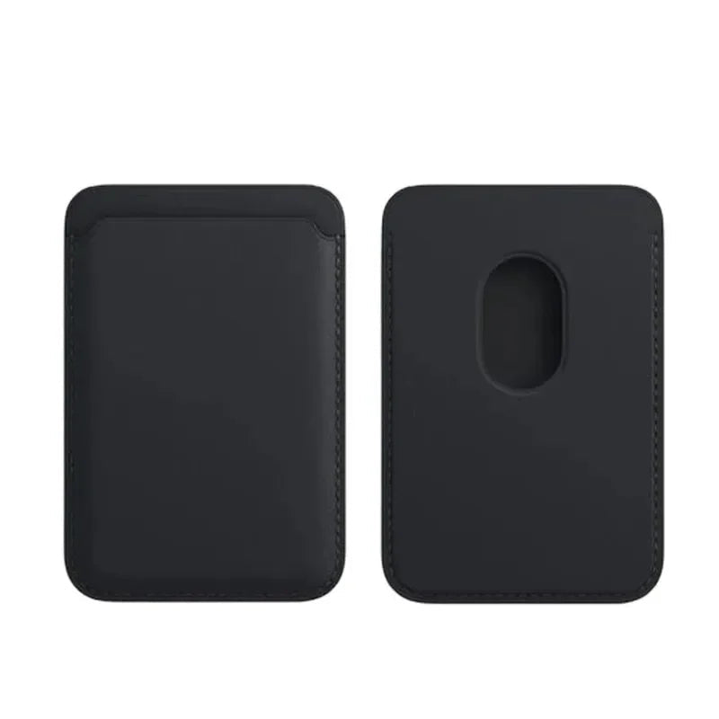 Slim Magnetic Leather Card Wallet for iPhone