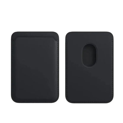 Slim Magnetic Leather Card Wallet for iPhone