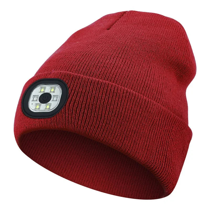 Rechargeable LED Hat for Winter – Light Up Your Winter