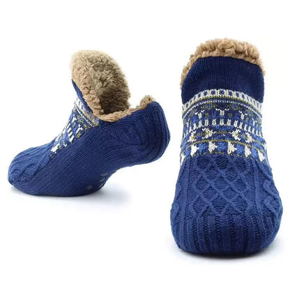 Cozy socks with a snowflake pattern for ultimate warmth