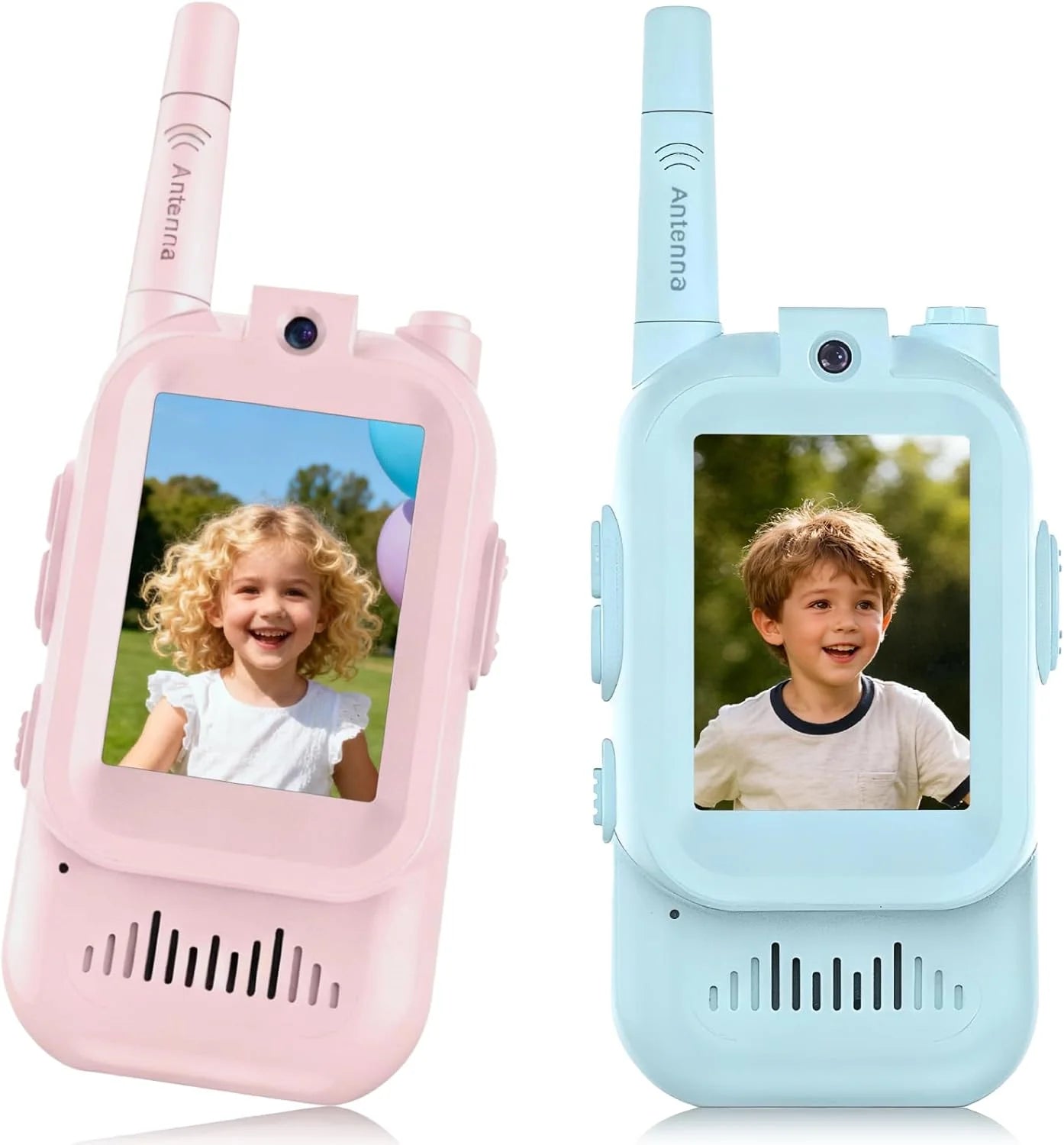 2-piece children's video walkie-talkies